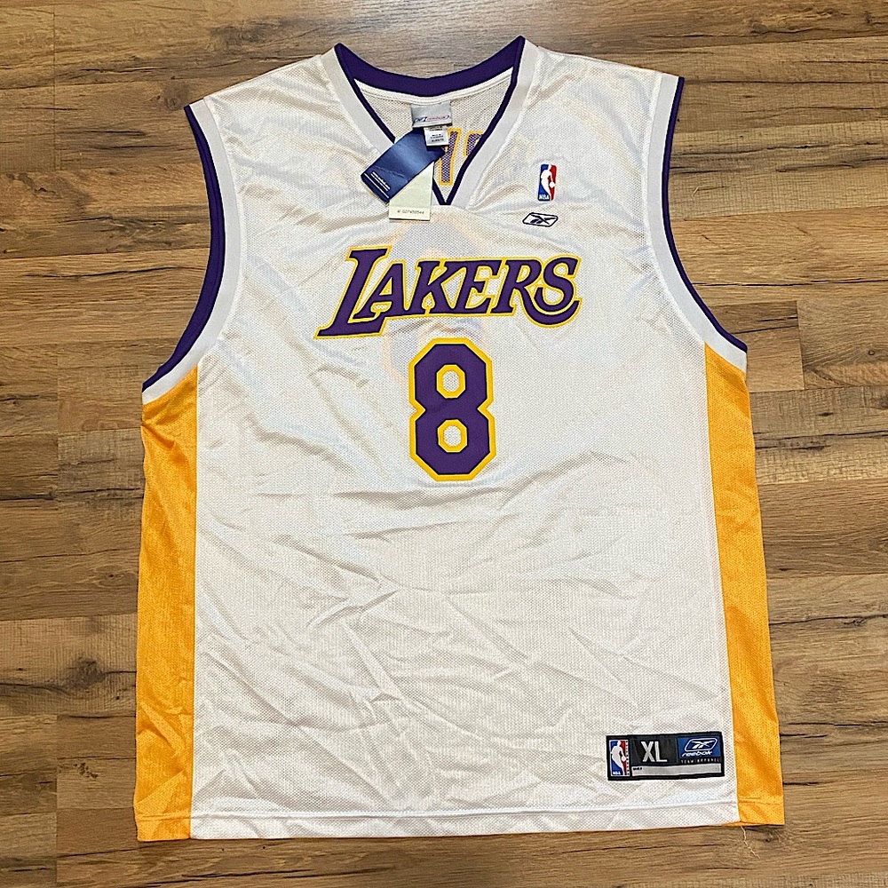 Y2K Reebok Kobe Bryant Lakers NBA jersey